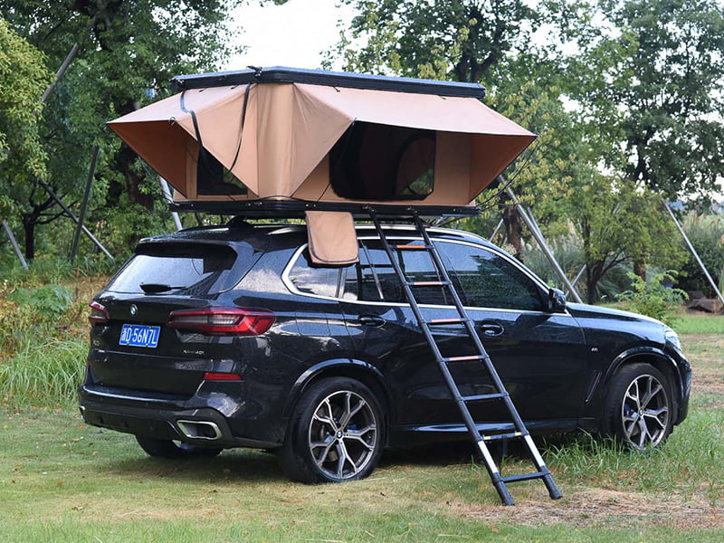 Střešní Camping Stan S žebříkem Střešní Camping Stan S žebříkem