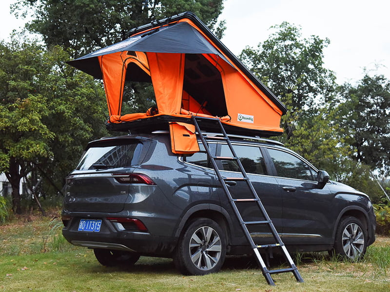 Střešní Camping Stan S žebříkem Střešní Camping Stan S žebříkem