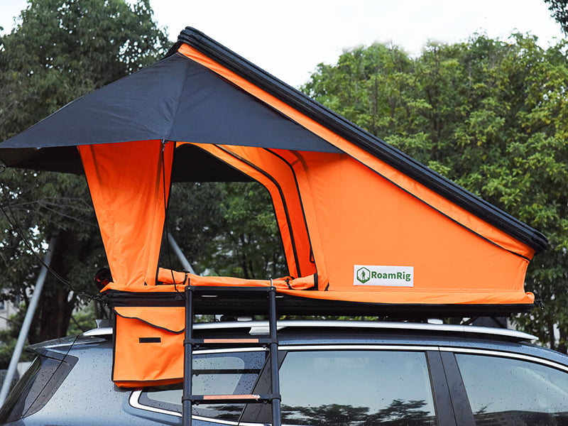 Střešní Camping Stan S žebříkem Střešní Camping Stan S žebříkem