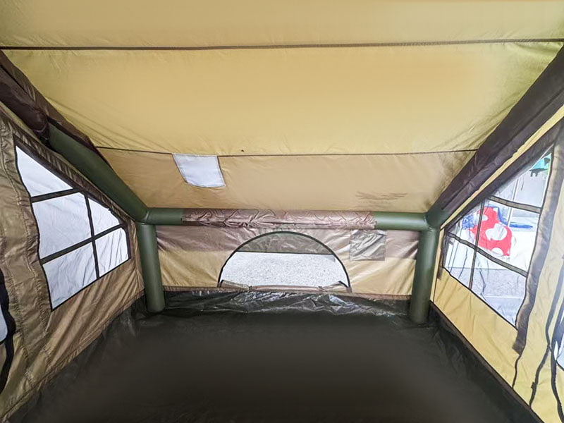 Malý vojenský zelený nafukovací kempingový stan Malý vojenský zelený nafukovací kempingový stan