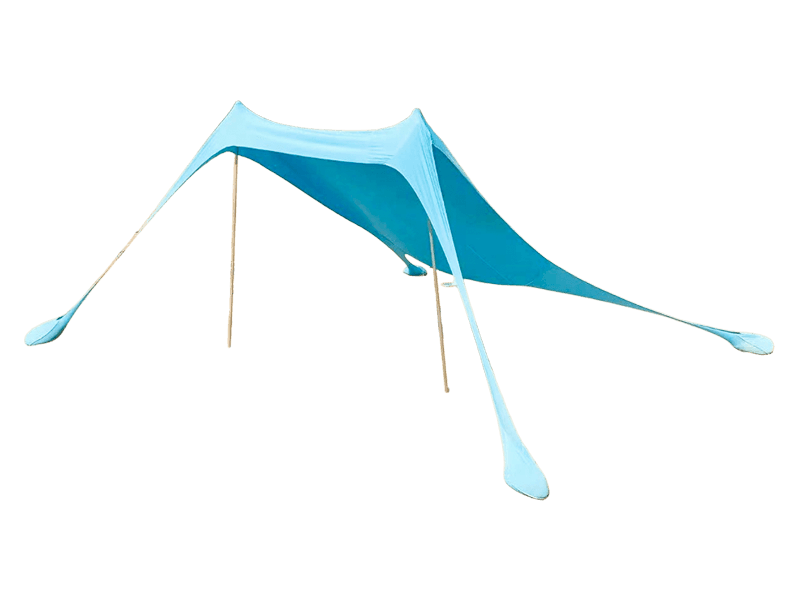 Přenosný plážový stan All-In-One Sunshade z Lycra